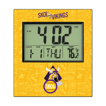 Minnesota Vikings Deco Wall Clock