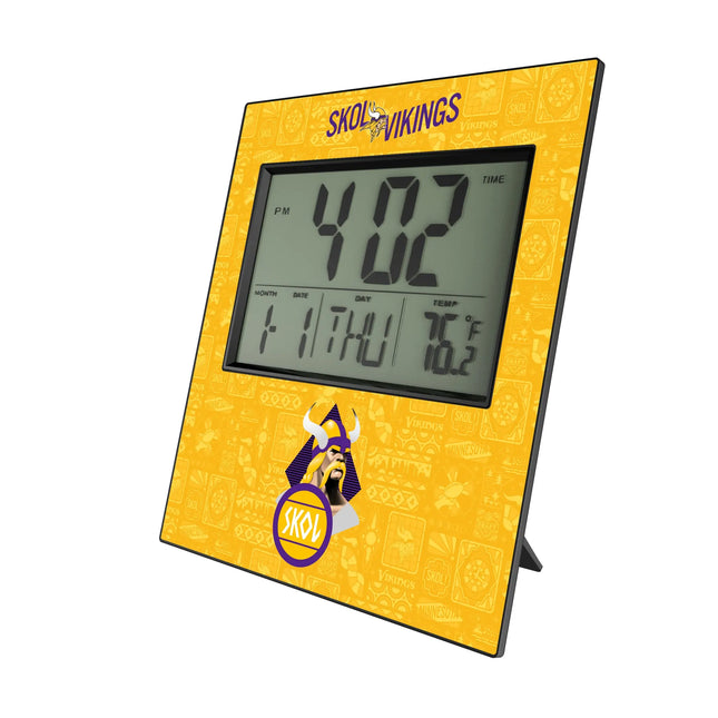 Minnesota Vikings Deco Wall Clock