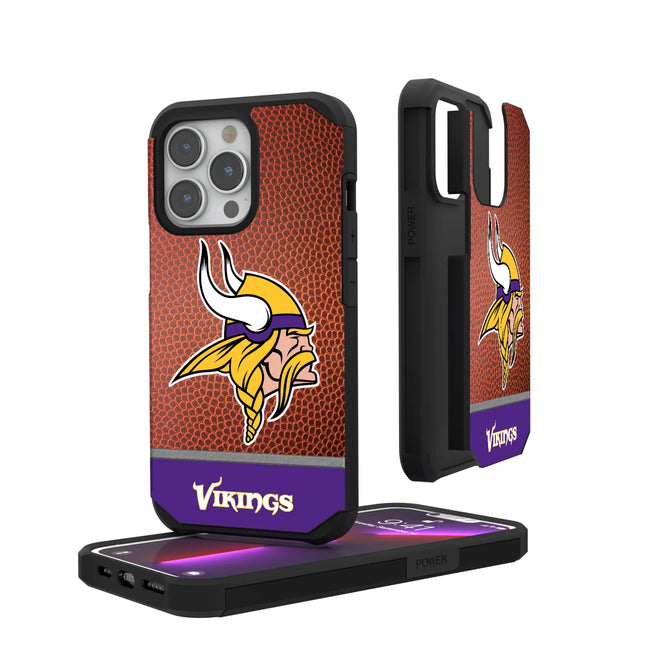 Minnesota Vikings Football Wordmark Rugged Phone Case for Apple iPhone