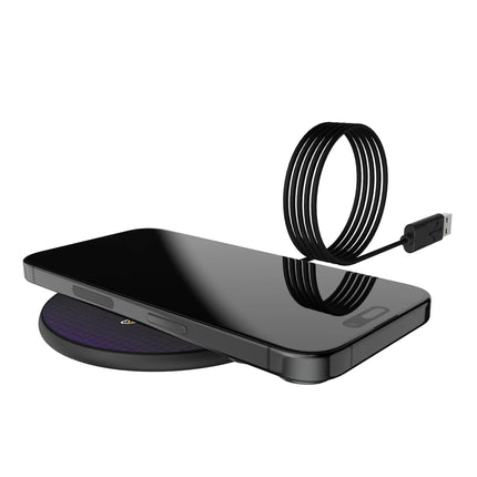 Minnesota Vikings Linen 15-Watt Wireless Charger