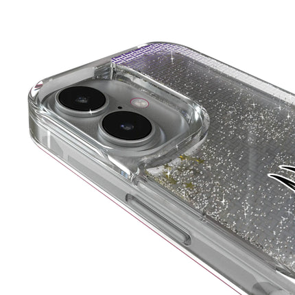 Minnesota Vikings Linen Glitter Phone Case for Apple iPhone