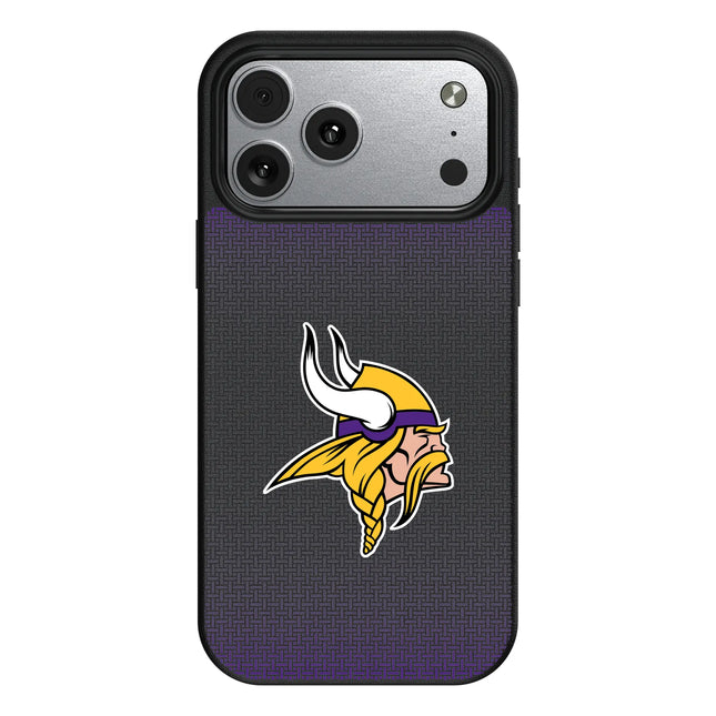 Minnesota Vikings Linen MagSafe Compatible Phone Case for Apple iPhone