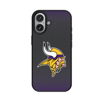 Minnesota Vikings Linen MagSafe Compatible Phone Case for Apple iPhone