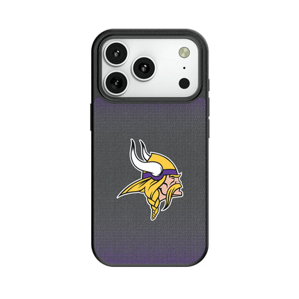 Minnesota Vikings Linen MagSafe Compatible Phone Case for Apple iPhone