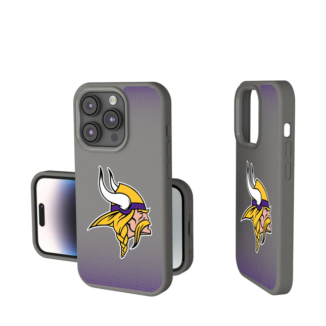 Minnesota Vikings Linen Soft Touch Phone Case for Apple iPhone