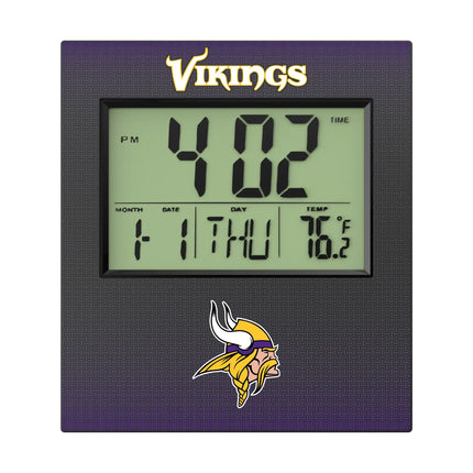 Minnesota Vikings Linen Wall Clock