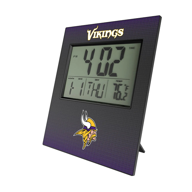Minnesota Vikings Linen Wall Clock