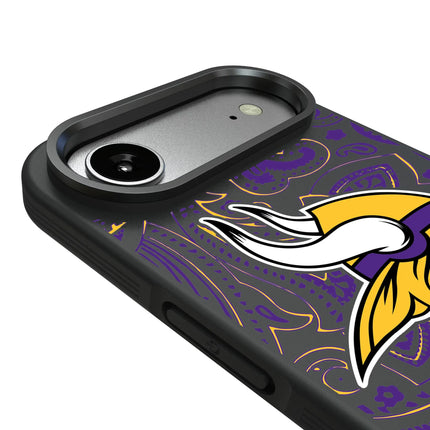 Minnesota Vikings Paisley Bump Phone Case for Apple iPhone