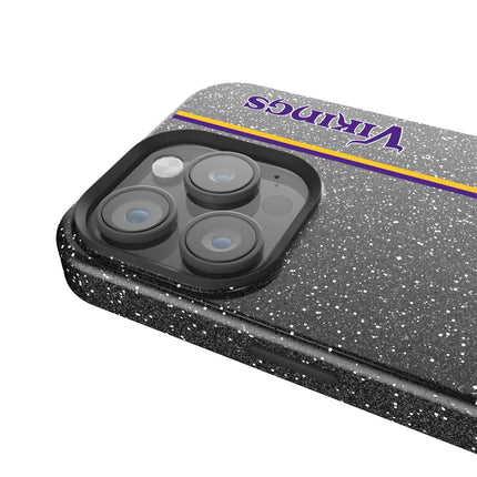 Minnesota Vikings Sidebar Black Bling Phone Case for Apple iPhone