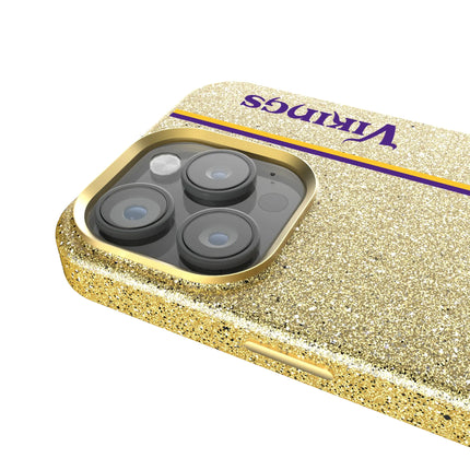 Minnesota Vikings Sidebar Bling Phone Case for Apple iPhone