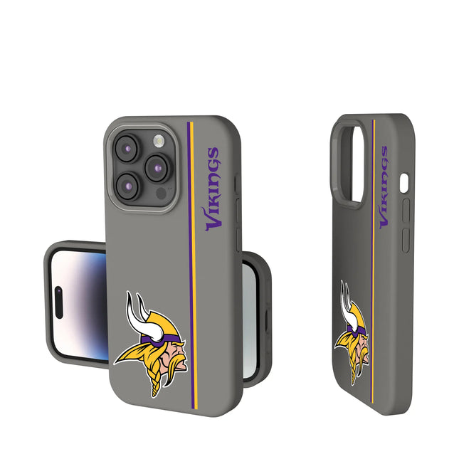 Minnesota Vikings Sidebar Soft Touch Phone Case for Apple iPhone