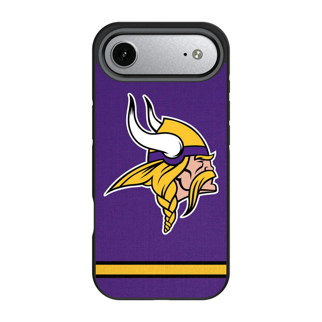 Minnesota Vikings Stripe Bump Phone Case for Apple iPhone