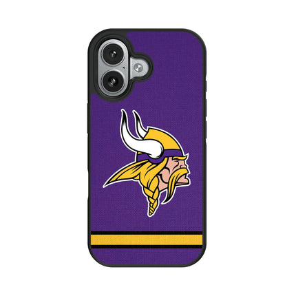 Minnesota Vikings Stripe Bump Phone Case for Apple iPhone