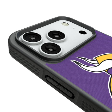Minnesota Vikings Stripe Bump Phone Case for Apple iPhone