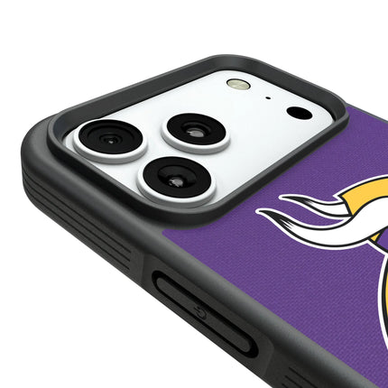 Minnesota Vikings Stripe Bump Phone Case for Apple iPhone