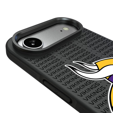 Minnesota Vikings Text Backdrop Bump Phone Case for Apple iPhone