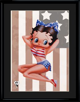 Miss America Betty Lithograph
