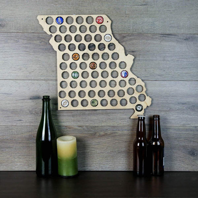 Missouri Beer Cap Map