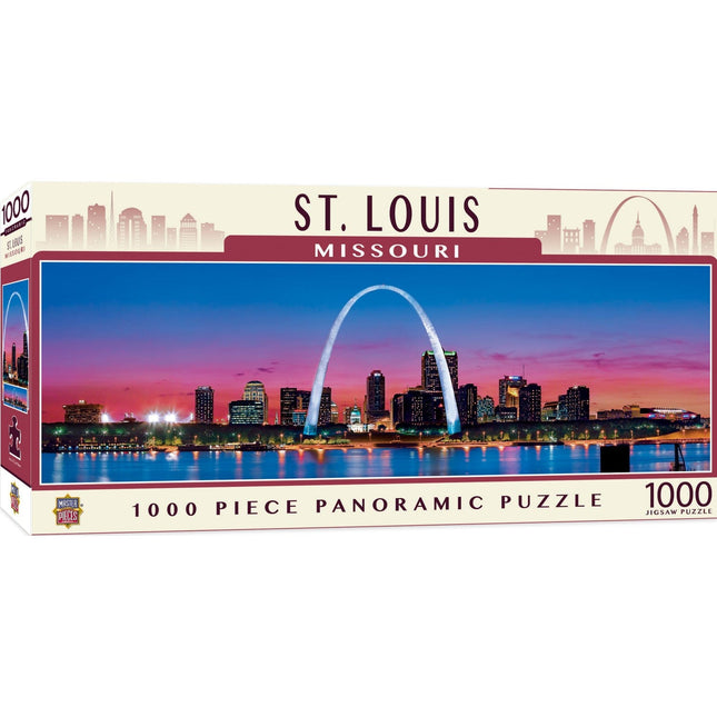 St. Louis, Missouri 1000 Piece Panoramic Jigsaw Puzzle