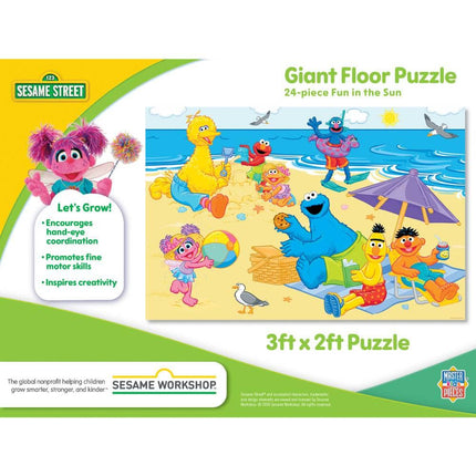 Sesame Street - Fun in The Sun 24 Piece Floor Jigsaw Puzzle