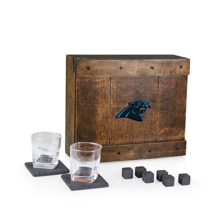 Carolina Panthers Whiskey Box Gift Set