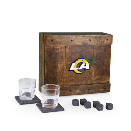 Los Angeles Rams Whiskey Box Gift Set