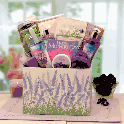 Mother's Day Moments Of Relaxation Lavender Spa Gift Box