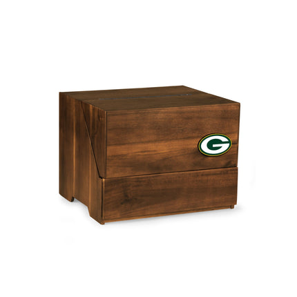 Green Bay Packers Madison Acacia Tabletop Bar Set