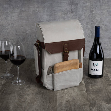 2-Bottle Insulated Wine & Cheese Cooler Tote