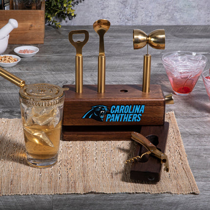 Carolina Panthers - Sidecar 5-Piece Bar Tool Set