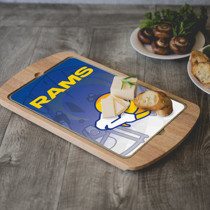 Los Angeles Rams - Billboard Glass Top Serving Tray