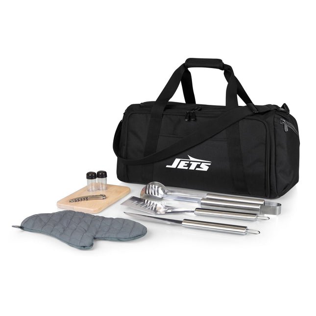 New York Jets - BBQ Kit Grill Set & Cooler