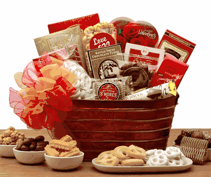 My Sweet & Spicy Valentine Gift Basket