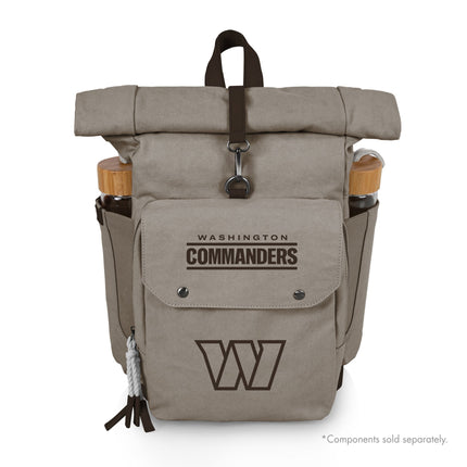 Washington Commanders - Carmel Roll Top Picnic Backpack Cooler