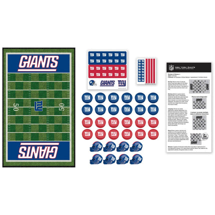 New York Giants Checkers Board Game