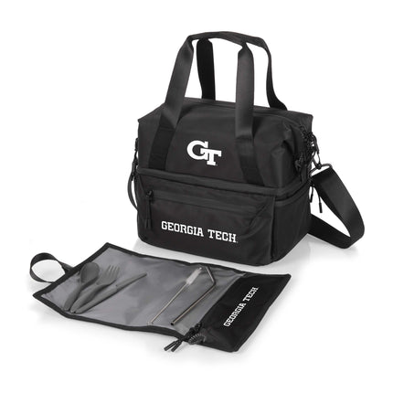 Georgia Tech Yellow Jackets Tarana Recycled Lunch Bag Cooler Utensils