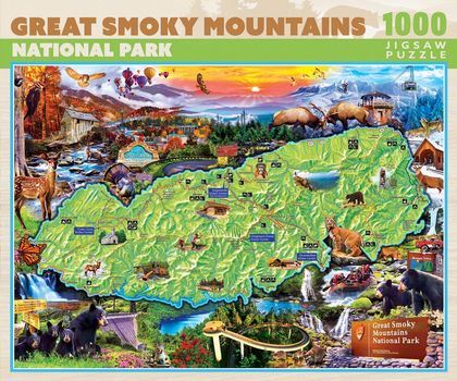 National Parks Great Smoky Mountains 1000 Piece Puzzle
