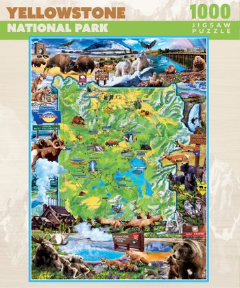 National Parks Yellowstone 1000 Piece Puzzle