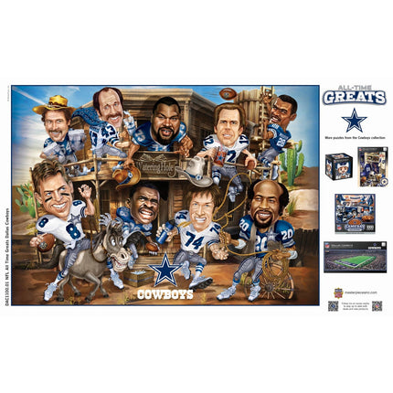Dallas Cowboys - All Time Greats 500 Piece Jigsaw Puzzle