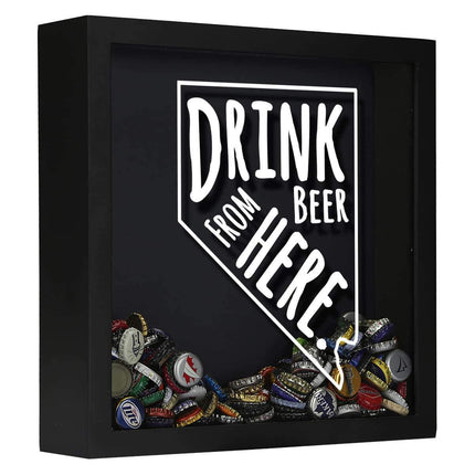 Nevada Drink Beer From Here Beer Cap Shadow Box