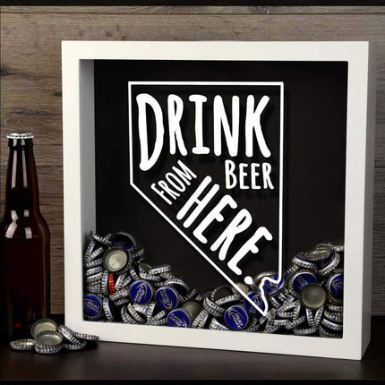 Nevada Drink Beer From Here Beer Cap Shadow Box