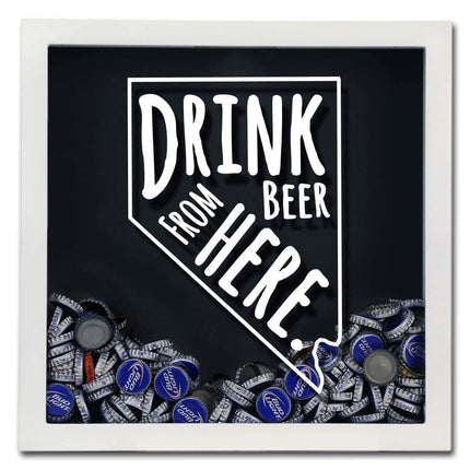 Nevada Drink Beer From Here Beer Cap Shadow Box