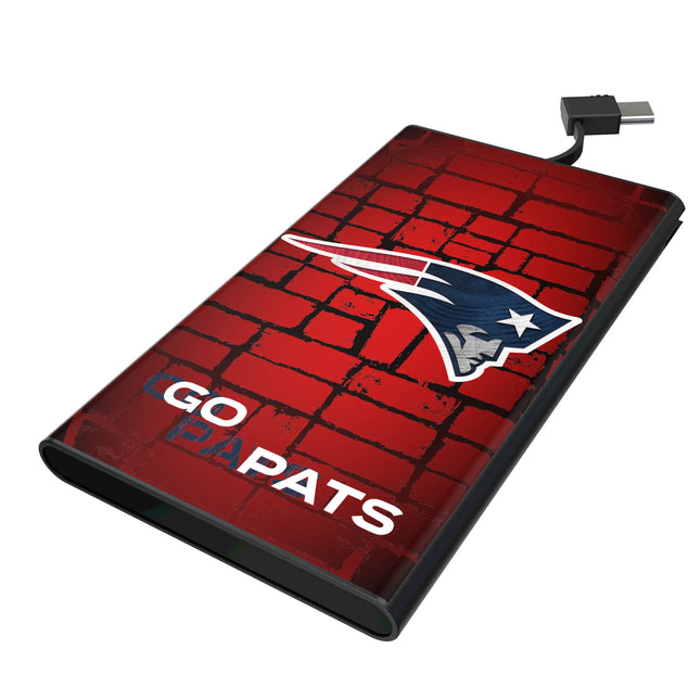 New England Patriots Brick 5000mAh Flat Powerbank
