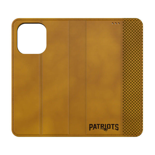 New England Patriots Burn Folio Phone Case for Apple iPhone