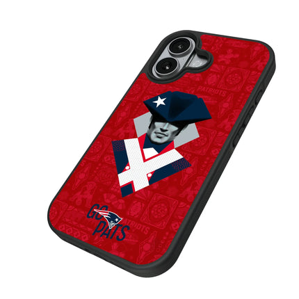New England Patriots Deco Bump Phone Case for Apple iPhone