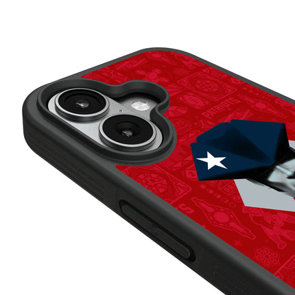 New England Patriots Deco Bump Phone Case for Apple iPhone