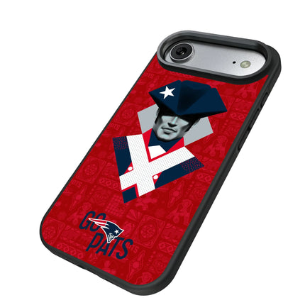 New England Patriots Deco Bump Phone Case for Apple iPhone