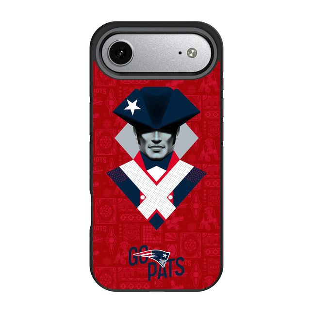 New England Patriots Deco Bump Phone Case for Apple iPhone