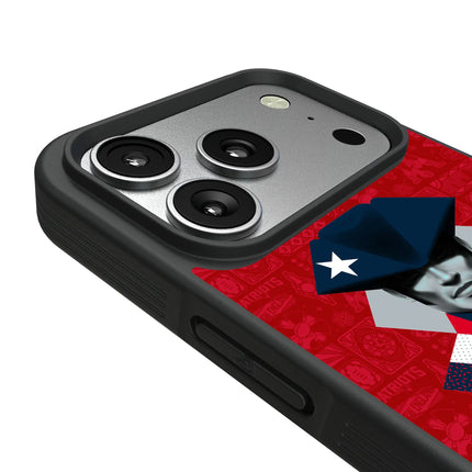 New England Patriots Deco Bump Phone Case for Apple iPhone