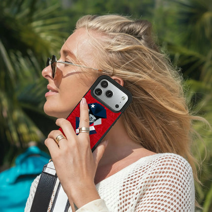 New England Patriots Deco Bump Phone Case for Apple iPhone